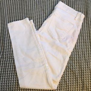 Indigo Rein White Skinny Jeans Size: 11